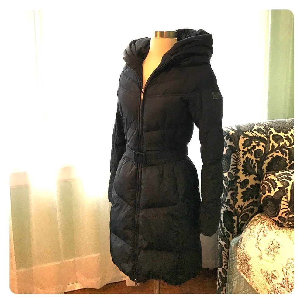 Add Down 3/4 length down Parka - Navy XS