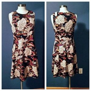 The Limited multi colored sleeveless dress