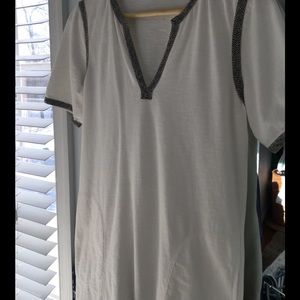 J.Crew  WHITE BEACH COVER UP