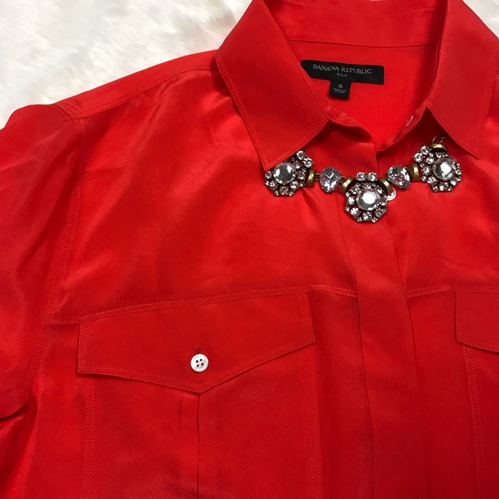 Gorgeous J Crew crystal statement necklace
