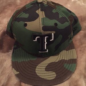 Men's Camo Texas Rangers baseball hat