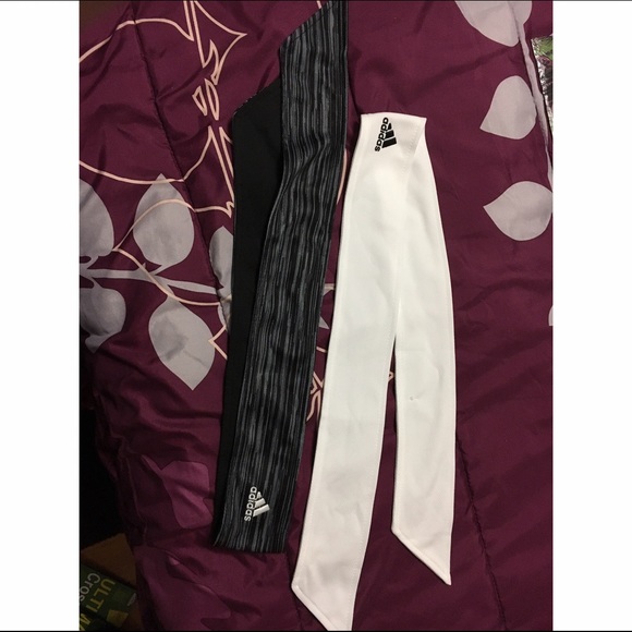 2 Adidas Headbands NEW