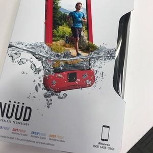 IPhone 6s Red Nud lifeproof case