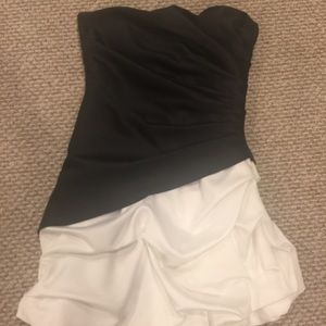 Black and White Dress
