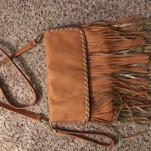 Steve Madden fringe purse