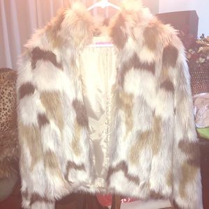 Rabbit fur coats