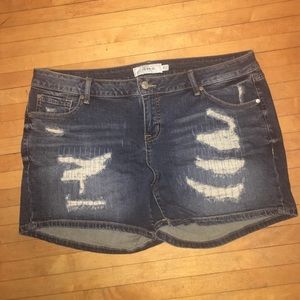 Torrid Jean Shorts