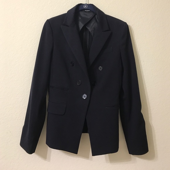 Express navy blazer size 2