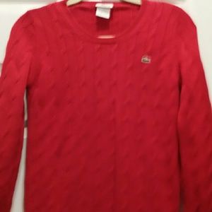 Lacoste Cable Knit Sweater