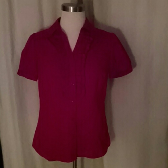 East 5th Tops - Red button down t