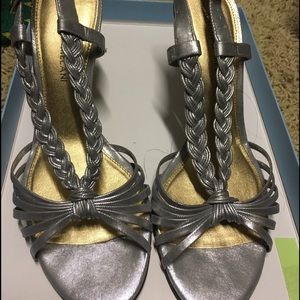 Antonio Melani silver heels