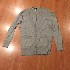 H&M gray cardigan