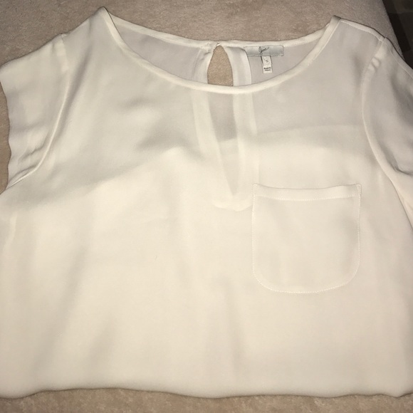Sheer sleeveless top