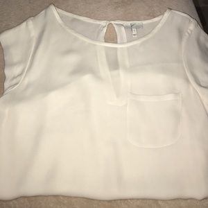 Sheer sleeveless top
