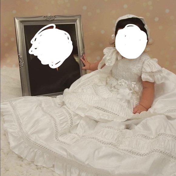 Vintage style baptism dress