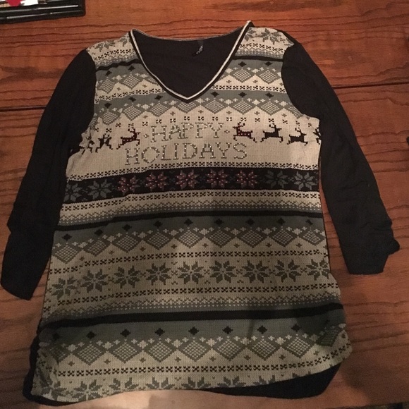 Not So Ugly Holiday Shirt