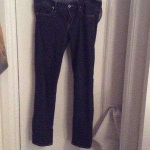 Dark wash gap skinny jeans