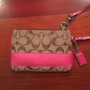 Coach wristlet
