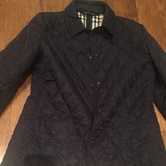 Burberry quilted jacket!