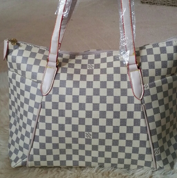 Large white tote bag