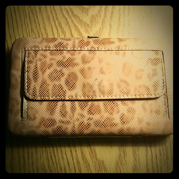 Brown leopard print wallet - Picture 1 of 4