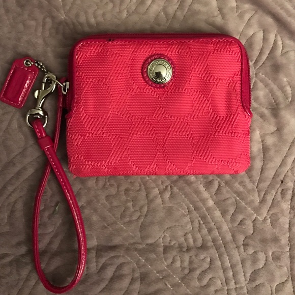 Coach wristlet
