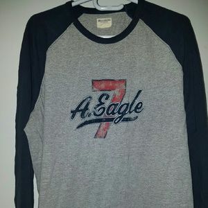 Vintage Men's AE baseball T - XL