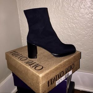 Franco Sarto Black Elastic Bootie BRAND NEW