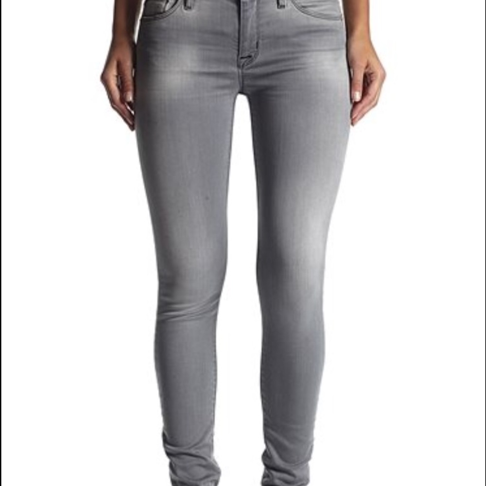 Gray Hudson jeans