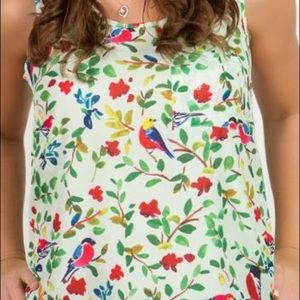 Bird Print Tank