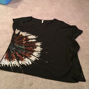 Sequin blouse