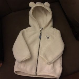Warm baby Boy Sherpa hoodie