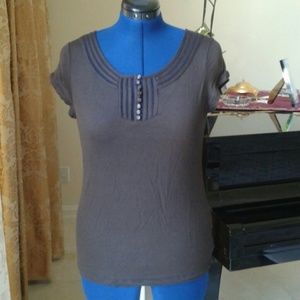 Banana Republic Lattice Top