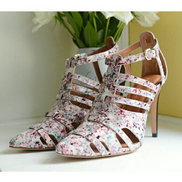 1DAY-SALE: Rebecca Minkoff Floral Patent Heel - Picture 3 of 4