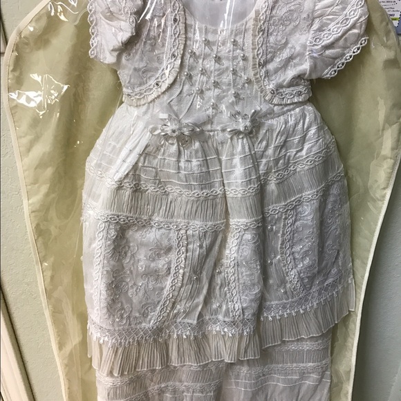 Vintage style baptism dress