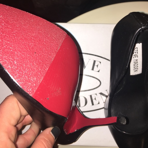 steve madden red bottoms