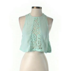#1 NWT LF Millau Lacey Open Back Top-Mint