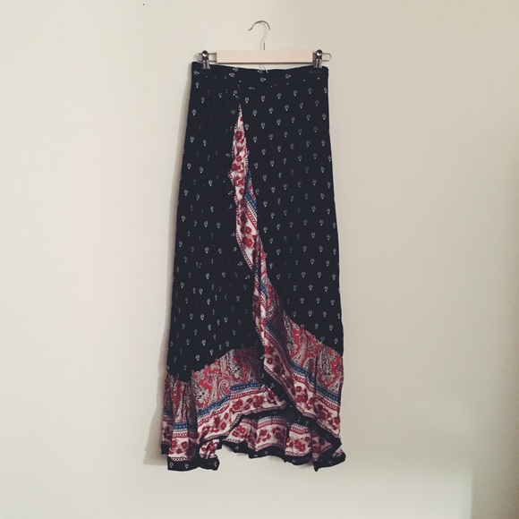 ๐1 LEFT! ๐Gypsy Sun Wrap Maxi Skirt - Picture 4 of 5