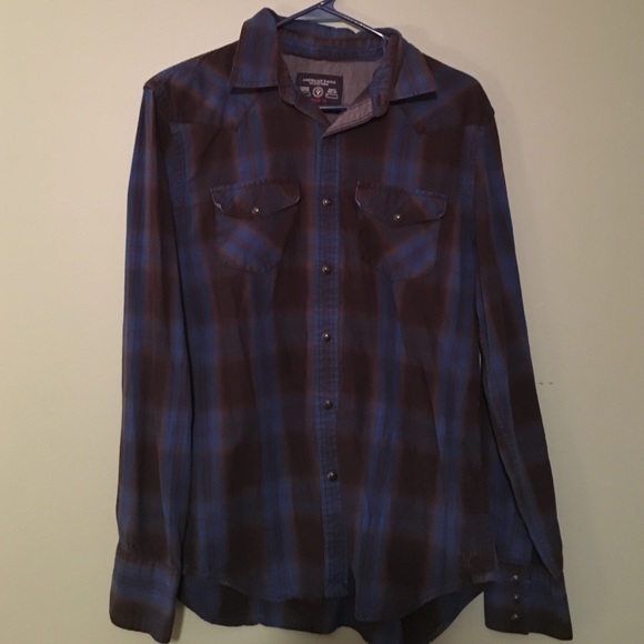 Medium Plaid Button Up