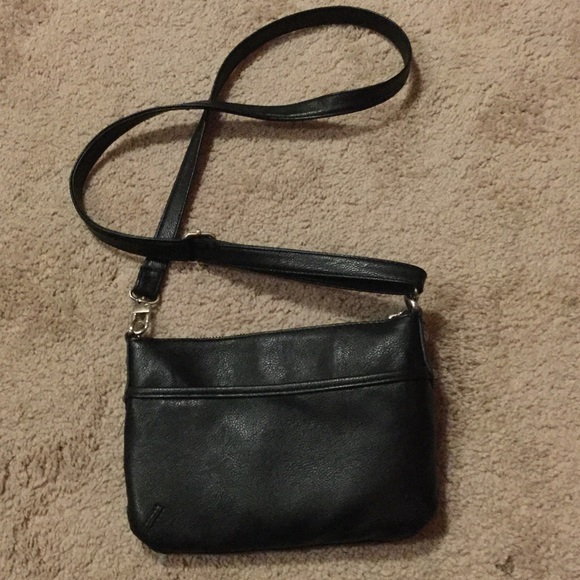 Black cross body bag