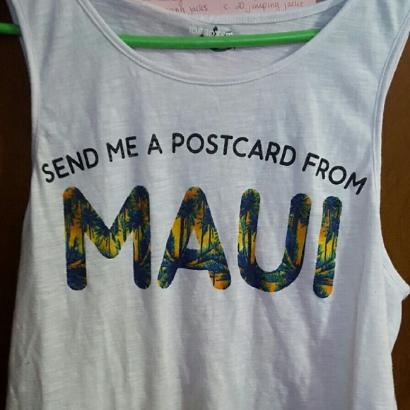 Maui cropped top 🛇Donated🛇