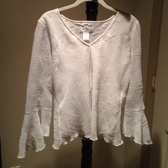 Bob Mackie blouse size 10