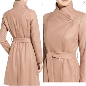 NWOT Ted Baker London Wrap Coat Size 3