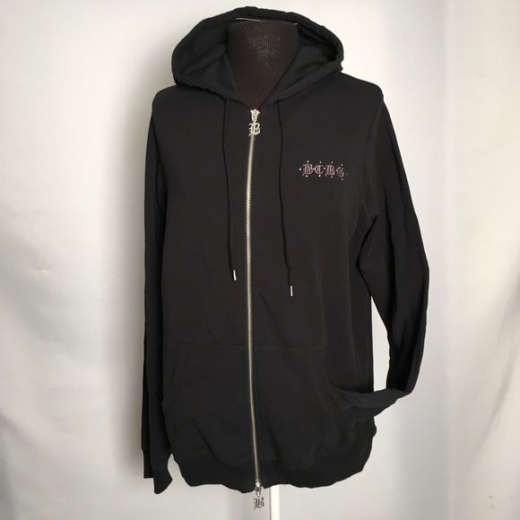 NWT BCBG Full zip hooded jacket