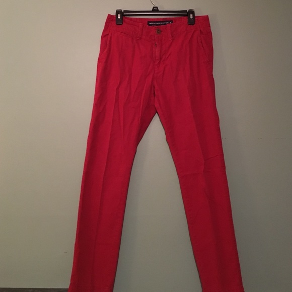 American Eagle 30x34 Red Pants