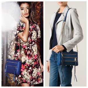 Rebecca Minkoff 5 zip mini crossbody bag