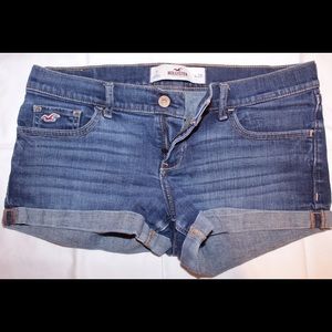 Hollister denim shorts