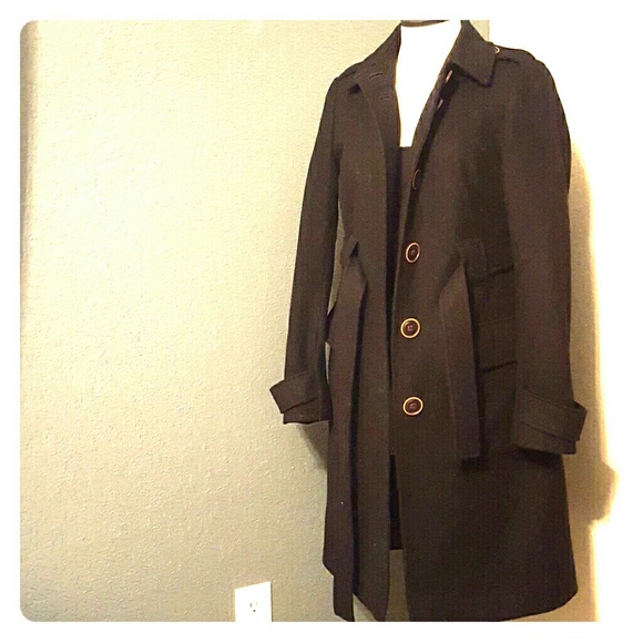 Wool Trench Coat