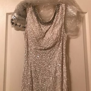 White Scala Formal Gown