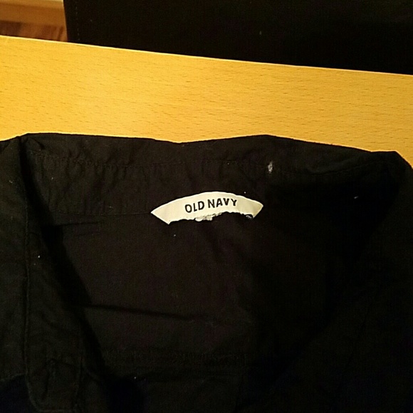 OLD NAVY BLACK BLOUSE - Picture 2 of 4